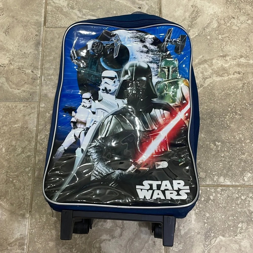 Darth Vader Star Wars 18” Case Rolling‎ Carry-On Bag Travel Luggage